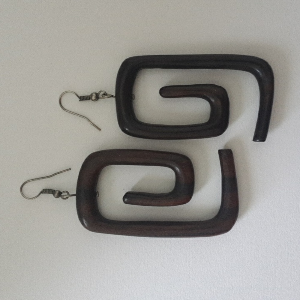 Wood Earrings